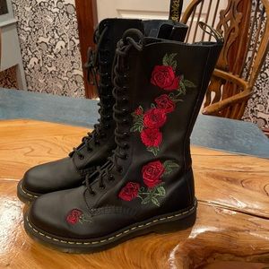 Doc Martin Embroidered boot